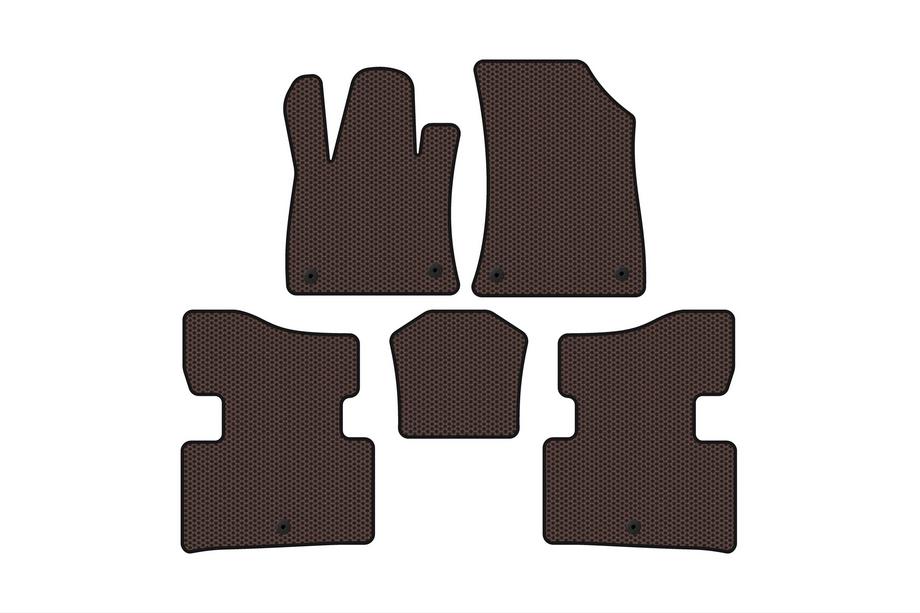 Infiniti QX50 2018- Gummimatten Carsuit (Braun) Image