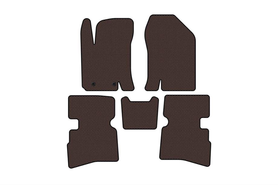 JAC S4 2018- Gummimatten Carsuit (Braun) Image