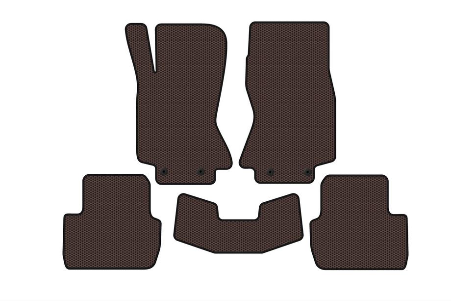 Jaguar S-Type 1999-2008 Gummimatten Carsuit (Braun) Image