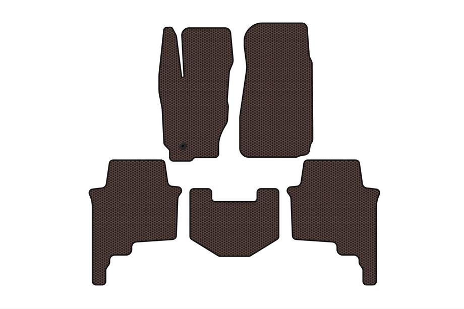 Jeep Commander 2005-2010 Gummimatten Carsuit (Braun) Foto 1