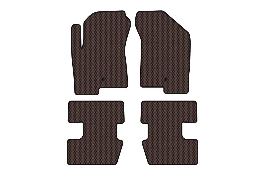 Jeep Compass 2006-2016 Gummimatten Carsuit (2011-2016, braun) Image