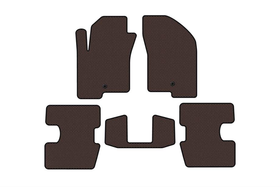 Jeep Patriot 2007-2016 Gummimatten Carsuit (Braun) Image