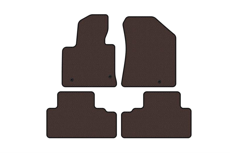 Kia Carens 2012- Gummimatten Carsuit (Braun) Image