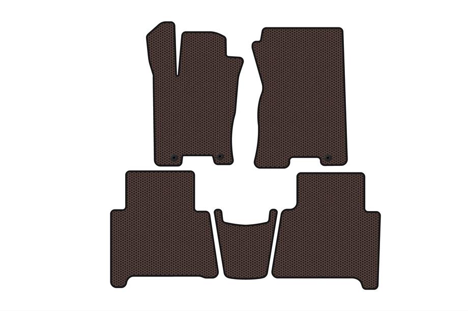 Kia Mohave 2008-2016 Gummimatten Carsuit (Braun) Image