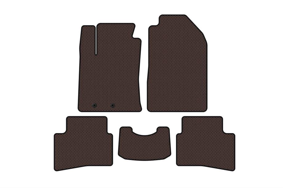 Kia Stonic 2017- Gummimatten Carsuit (2017-2019, braun) Image