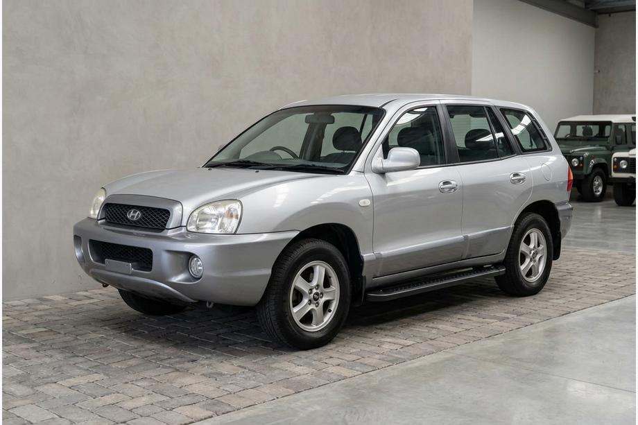 Hyundai Santa Fe 1 2000-2006 Trittbretter Allmond Black (2 Stk., Aluminium) Image