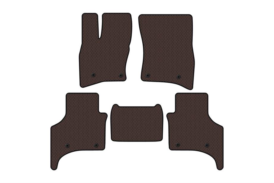 Land Rover Defender 2019- Gummimatten Carsuit (5-türig, braun) Image