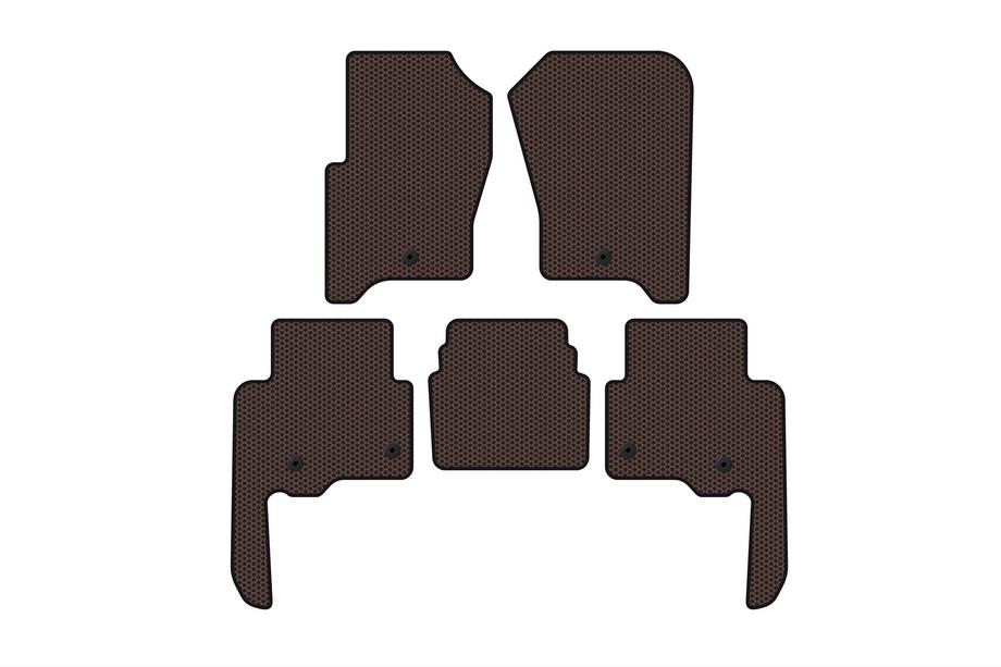 Land Rover Discovery IV 2009-2017 Gummimatten Carsuit V2 (Braun) Image