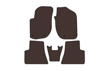 Land Rover Freelander I 1997-2006 Gummimatten Carsuit (Braun) Foto 1