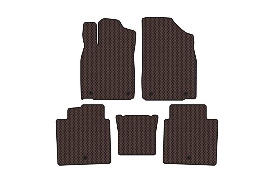 Lexus ES 2012-2018 Gummimatten Carsuit (2012-2015, SD, braun) Image