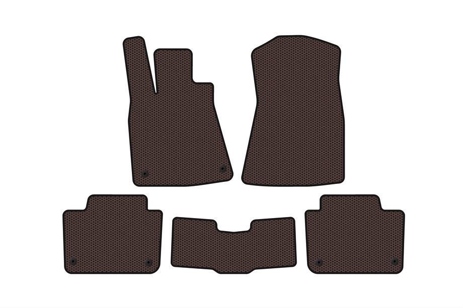 Lexus GS 2005-2011 Gummimatten Carsuit (SD, Braun) Image