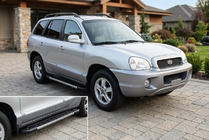Hyundai Santa Fe 1 2000-2006 Seitenschweller RedLine V1 (2 Stk., Aluminium) Foto 1
