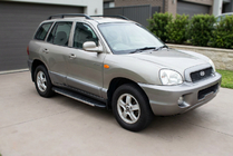 Hyundai Santa Fe 1 2000-2006 Trittbretter Duru (2 Stk., Aluminium) Foto 1