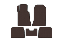 Mercedes E-class W124 1984–1997 Gummimatten Carsuit (SD, Braun) Foto 1