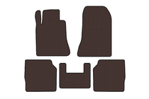 Mercedes S-class W140 1991-1998 Gummimatten Carsuit (SD, Langversion, braun) Foto 1