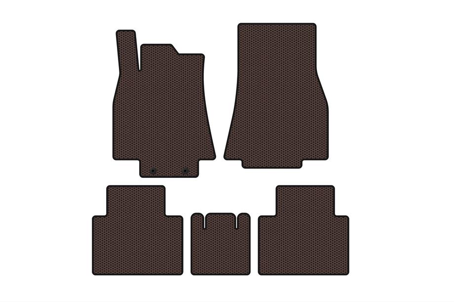 Mercedes B-class W245 2005-2011 Gummimatten Carsuit (Braun) Image