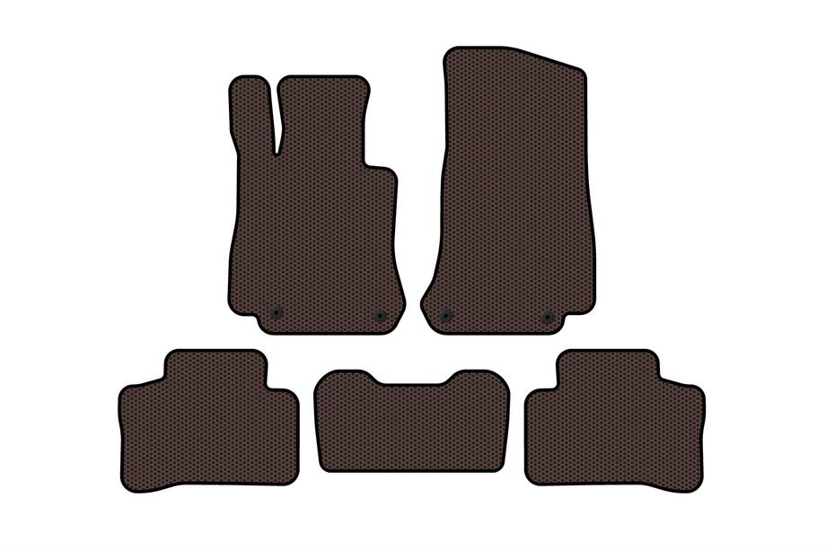 Mercedes GLC X253 2015-2022 Gummimatten Carsuit (Braun) Image