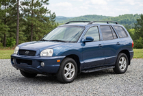 Hyundai Santa Fe 1 2000-2006 Seitenschweller RedLine Black (2 Stk., Aluminium) Foto 1