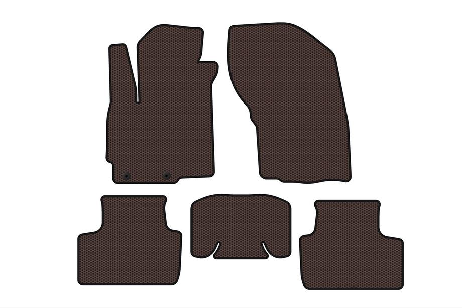 Mitsubishi ASX 2010-2023 Gummimatten Carsuit (2019-2023, braun) Image