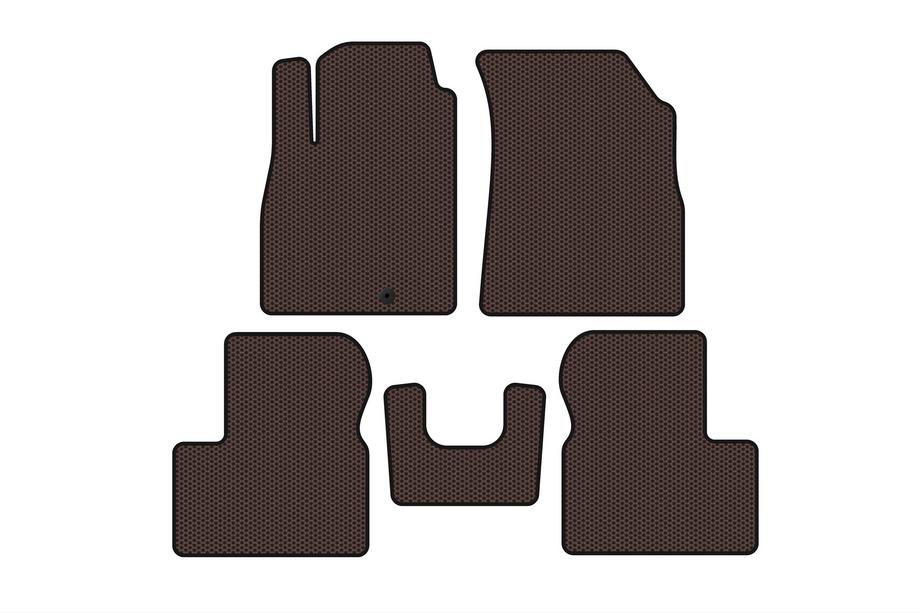 Nissan Micra K13 2011-2016 Gummimatten Carsuit (Braun) Image