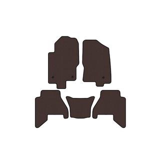 Gummifußmatten Carsuit V2 (2 Reihen, Braun, 2010-2014) Nissan Pathfinder R51 2005-2014 Foto 1