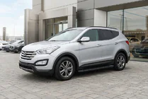 Hyundai Santa Fe 3 2012-2018 Trittbretter Allmond Black (2 Stk., Aluminium) Foto 1