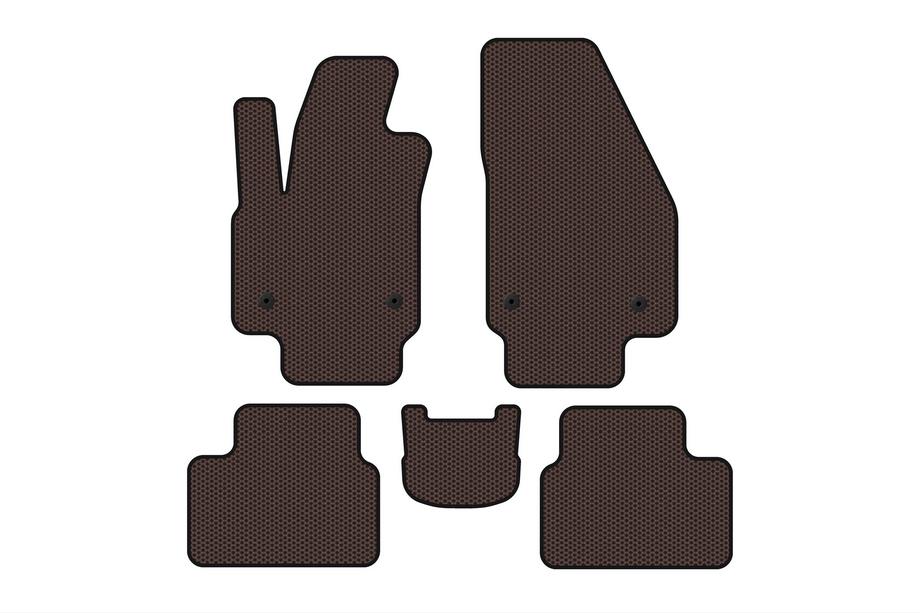 Opel Meriva 2010-2017 Gummimatten Carsuit (Braun) Image