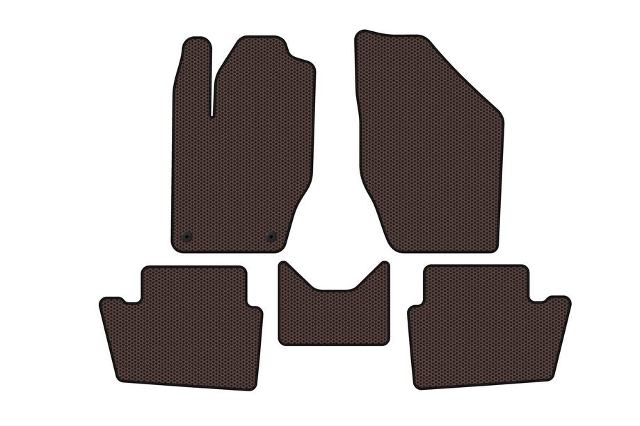 Peugeot 408 2010-2018 Gummimatten Carsuit (Braun) Image