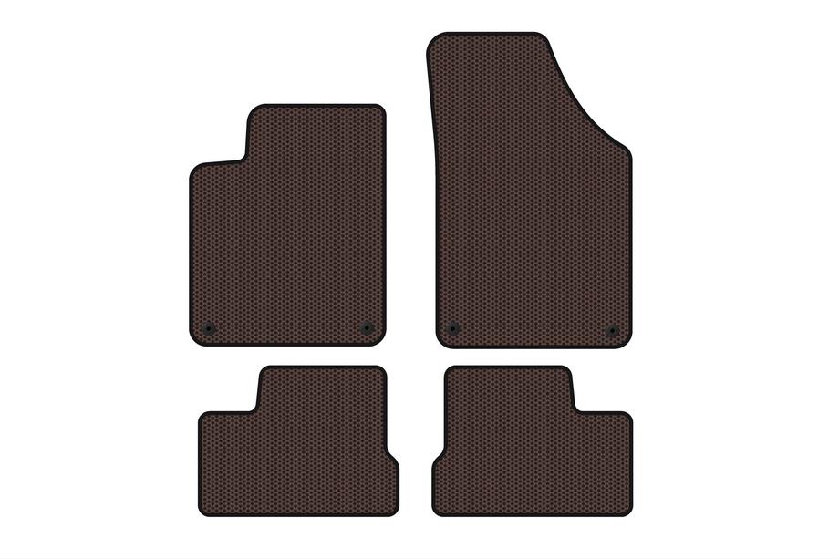 Peugeot RCZ 2010-2015 Gummimatten Carsuit (Braun) Image