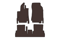 Peugeot Partner/Rifter 2019- Gummimatten Carsuit (7-Sitzer/Langer Radstand, Braun) Foto 1