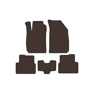 Gummimatten Carsuit (SD, Braun)