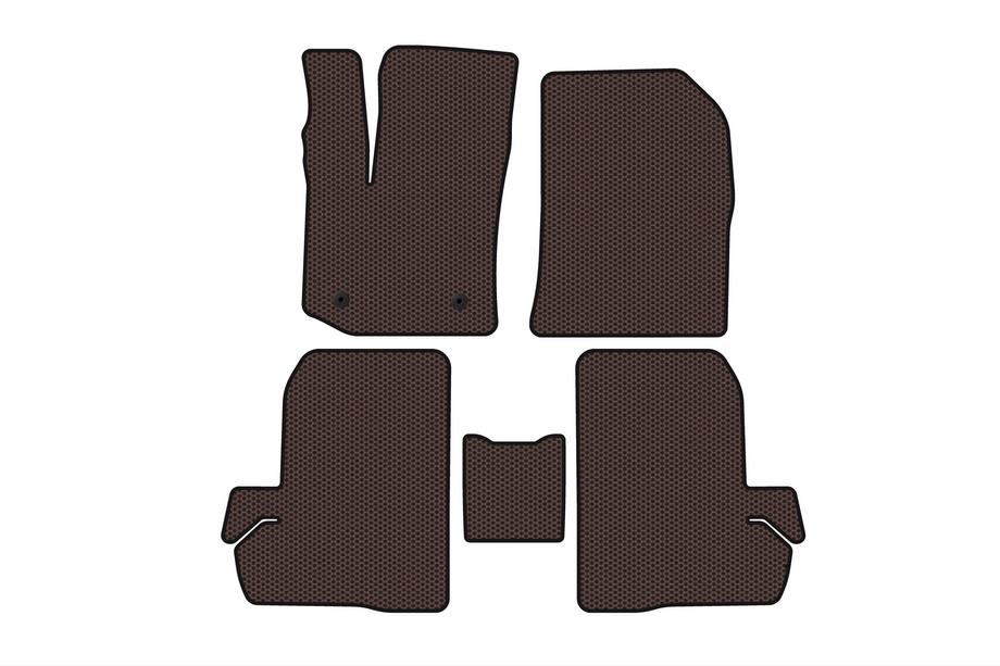 Renault Dokker 2013-2022 Gummimatten Carsuit (Braun) Image