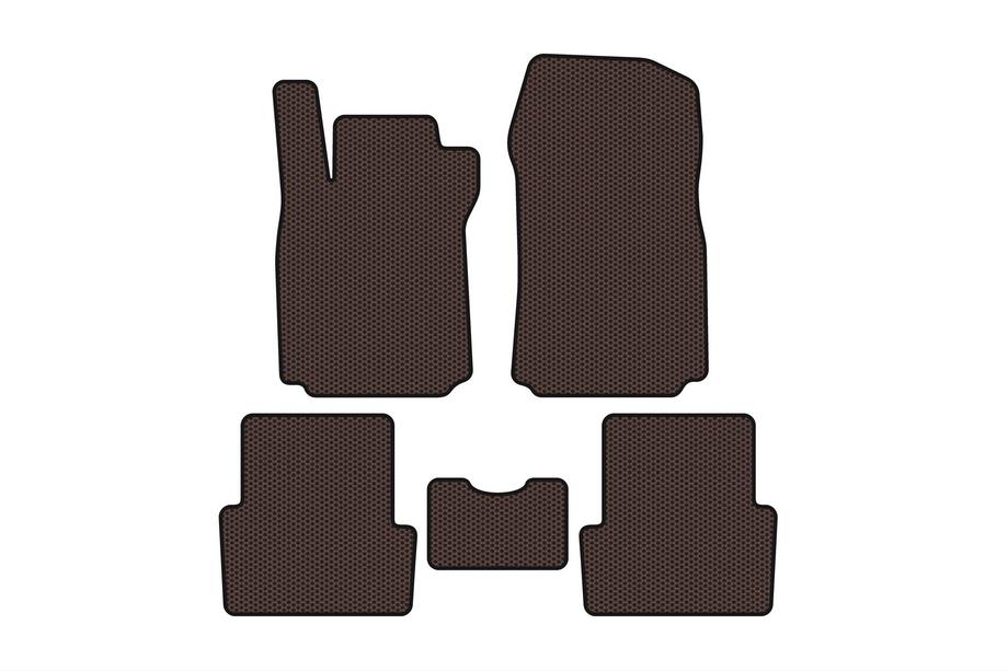 Renault Modus 2005-2012 Gummimatten Carsuit (Braun) Image