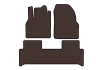 Renault Scenic/Grand 2003-2009 Gummimatten Carsuit (Braun) Foto 1
