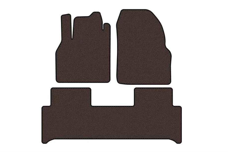 Renault Scenic/Grand 2003-2009 Gummimatten Carsuit (Braun) Image