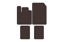 Renault Twingo 2007-2014 Gummimatten Carsuit (Braun) Foto 1