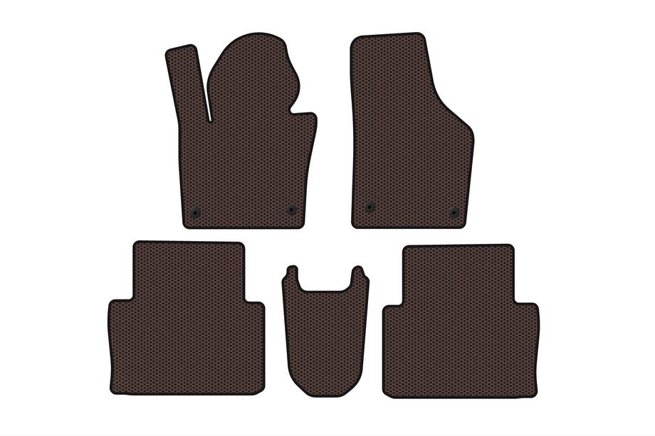 Seat Alhambra 2010- Gummimatten Carsuit (2015+, braun) Image