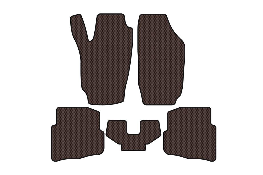 Seat Ibiza 2002-2009 Gummimatten Carsuit (Braun) Image