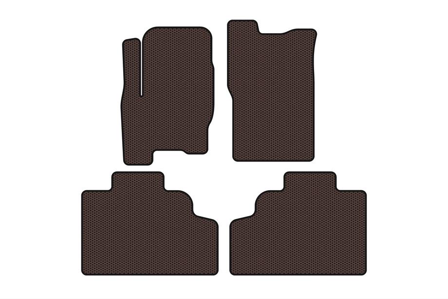 SsangYong Korando 1997-2006 Gummimatten Carsuit (Braun) Image