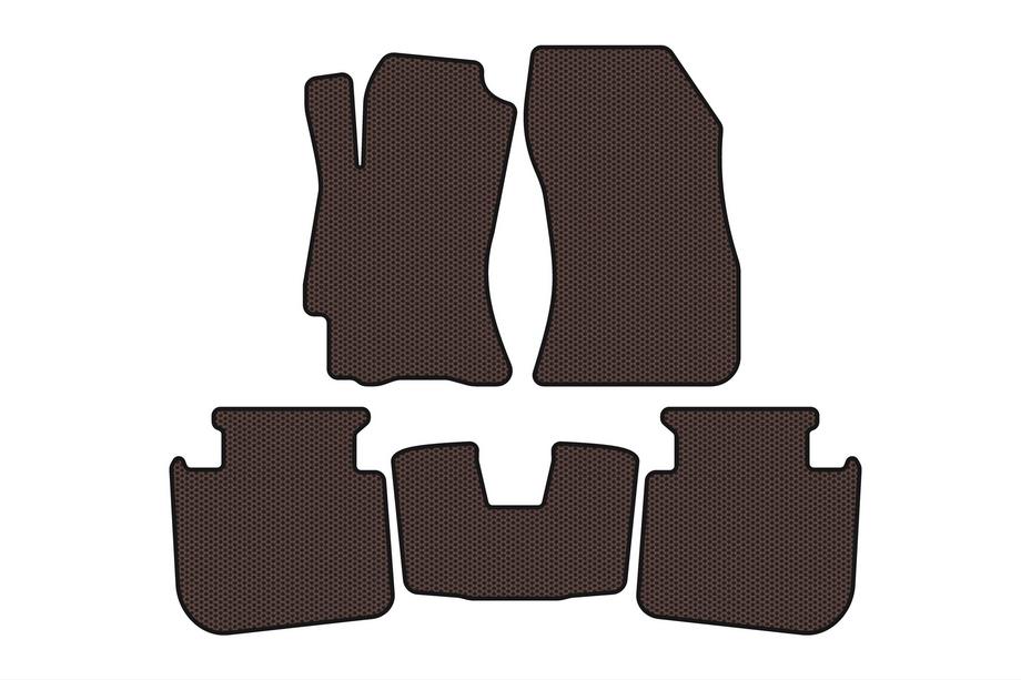 Subaru Legacy 2009-2014 Gummimatten Carsuit (2009-2013, SD, braun) Foto 1