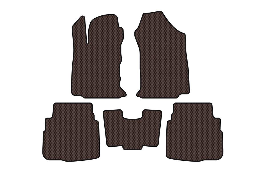Subaru Outback 2019- Gummimatten Carsuit (Braun) Image