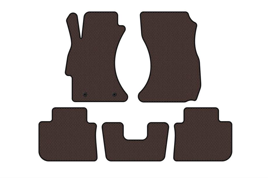 Subaru WRX 2014- Gummimatten Carsuit (SD, Braun) Image