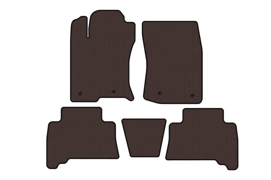 Toyota 4Runner 2009-2024 Gummimatten Carsuit (2009-2014, braun) Image