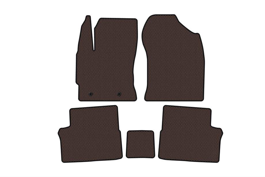 Toyota Auris 2012-2018 Gummimatten Carsuit (Braun) Image