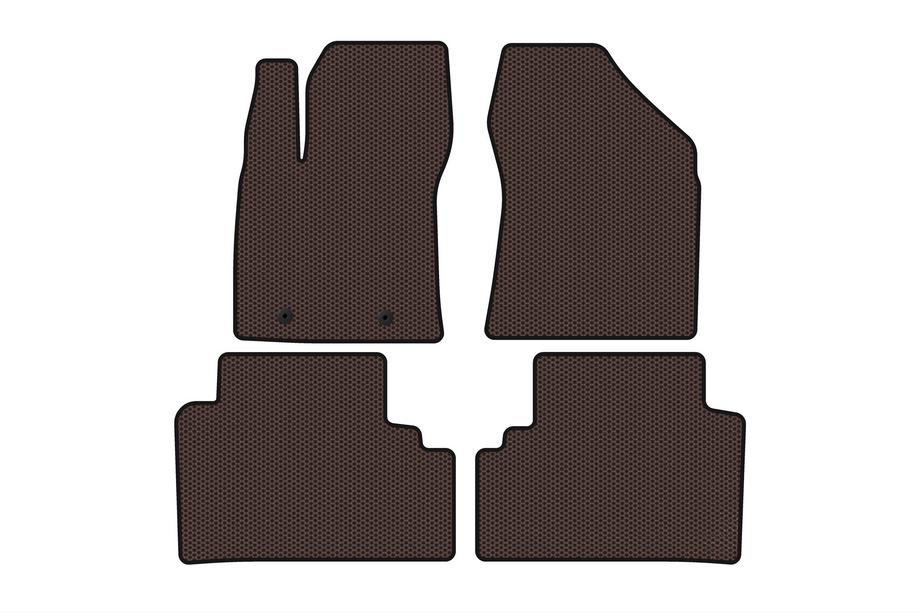 Toyota Avensis 2009-2018 Gummimatten Carsuit (SD, Braun) Image