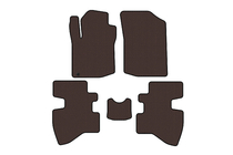 Toyota Aygo 2007-2014 Gummimatten Carsuit (2007-2009, HB, 3-Türer, braun) Foto 1