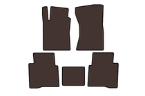 Toyota Fortuner 2006-2015 Gummimatten Carsuit (Braun) Foto 1