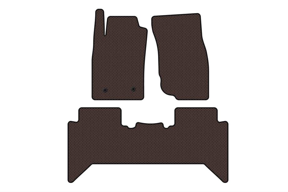 Toyota Hilux 2006-2015 Gummimatten Carsuit V2 (Braun) Image