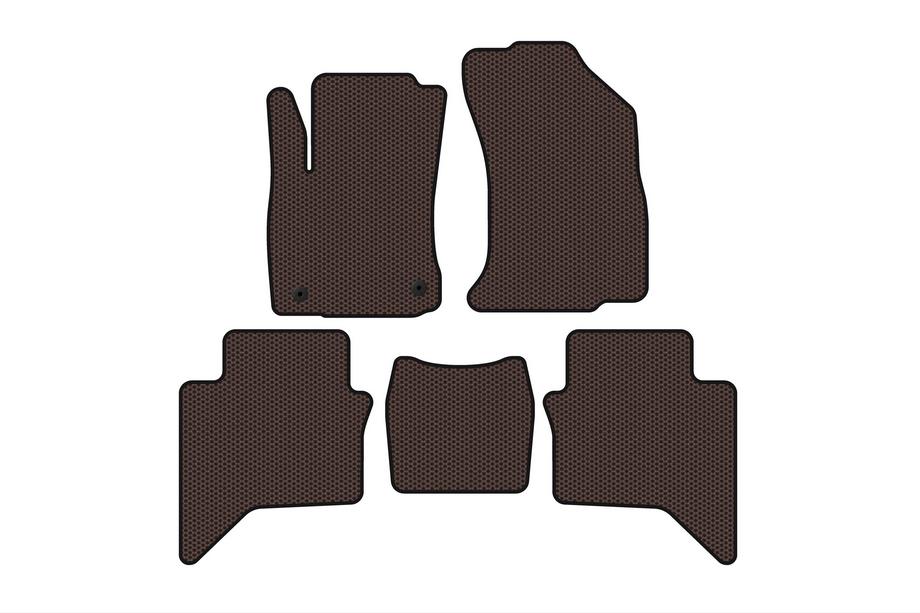 Toyota Hilux 2015- Gummimatten Carsuit (Braun) Image