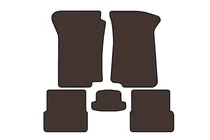 Volkswagen Golf 2 1983-1992 Gummimatten Carsuit (Braun) Foto 1
